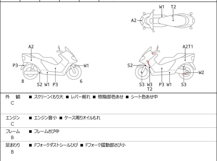 Мотоцикл Honda FORESIGHT EX с пробегом 44208 km