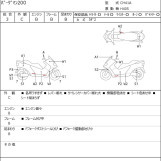 Мотоцикл Suzuki BURGMAN200 с пробегом 43549 km