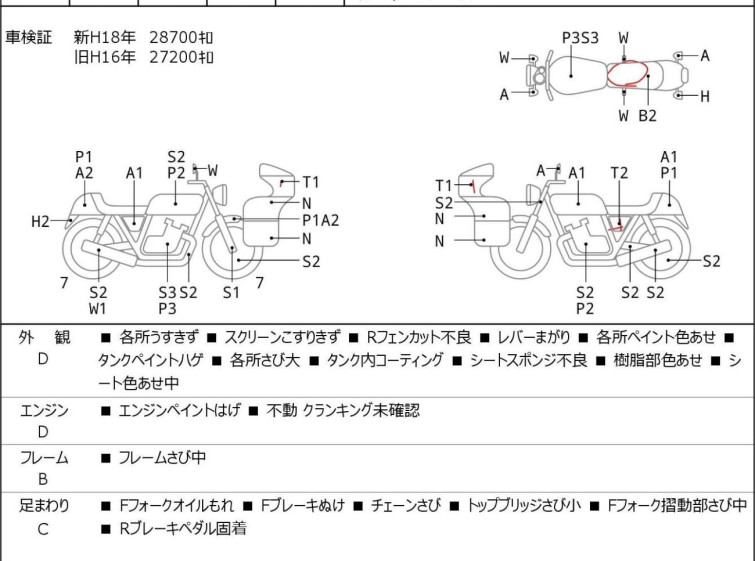 Мотоцикл Kawasaki GPZ750R с пробегом 29712 km