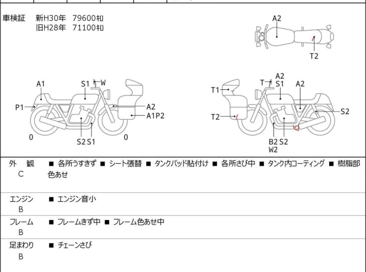 Мотоцикл Honda RVF400 с пробегом 92947 km