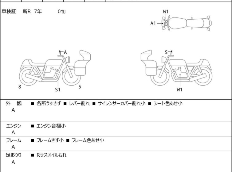 Мотоцикл Honda CB400SFV с пробегом 1355 km