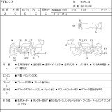 Мотоцикл Honda FTR223 з пробігом 5011 km