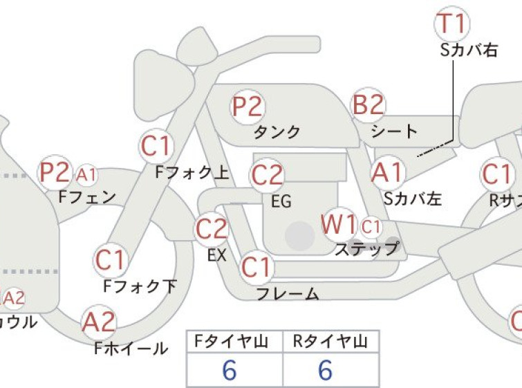 Мотоцикл Honda RVF400 с пробегом 49373 km