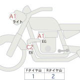 Мотоцикл Honda NC750X з пробігом 9867 km