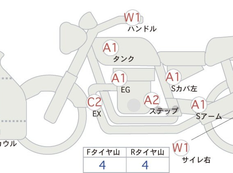 Мотоцикл Suzuki RF900R з пробігом 20436 km