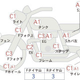 Мотоцикл Honda CB223S з пробігом 11258 km