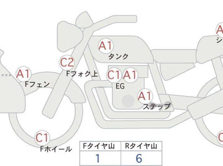 Мотоцикл Honda NC700XLD з пробігом 58176 km