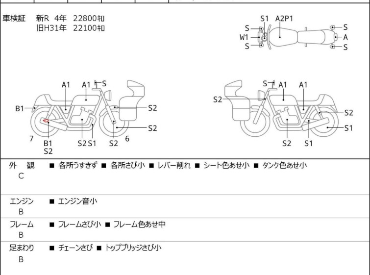 Мотоцикл Yamaha SR400 з пробігом 23094 km