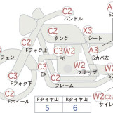 Мотоцикл Honda TLR250R з пробігом 2041 km