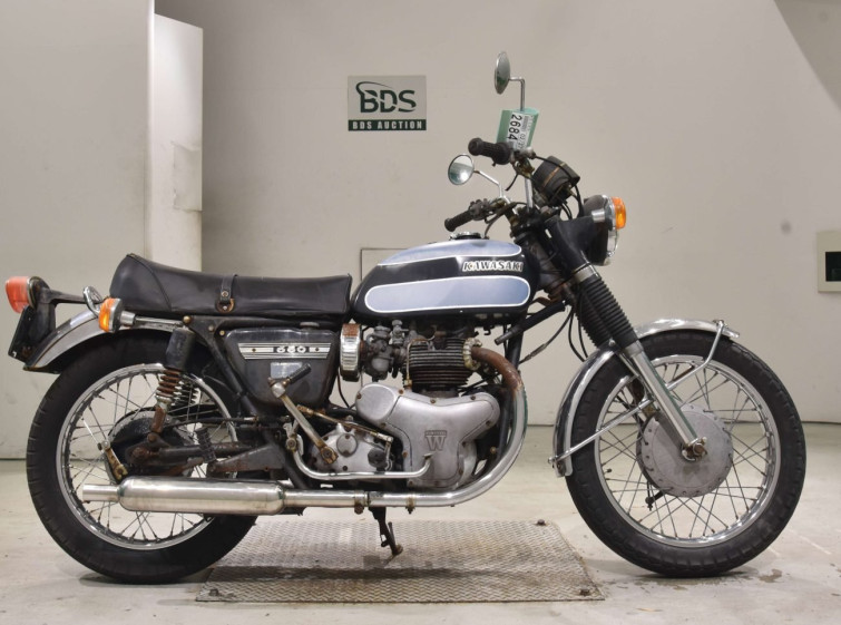 Мотоцикл Kawasaki W1SA с пробегом 54666 km