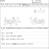 Мотоцикл Kawasaki Z1000 с пробегом 25215 km