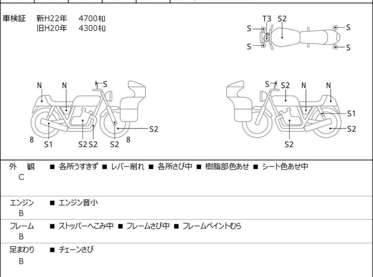 Мотоцикл Yamaha SR400 з пробігом 4824 km