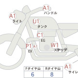 Мотоцикл Honda GB350 с пробегом 9967 km