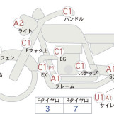 Мотоцикл Honda CB400SFVA с пробегом 6072 km