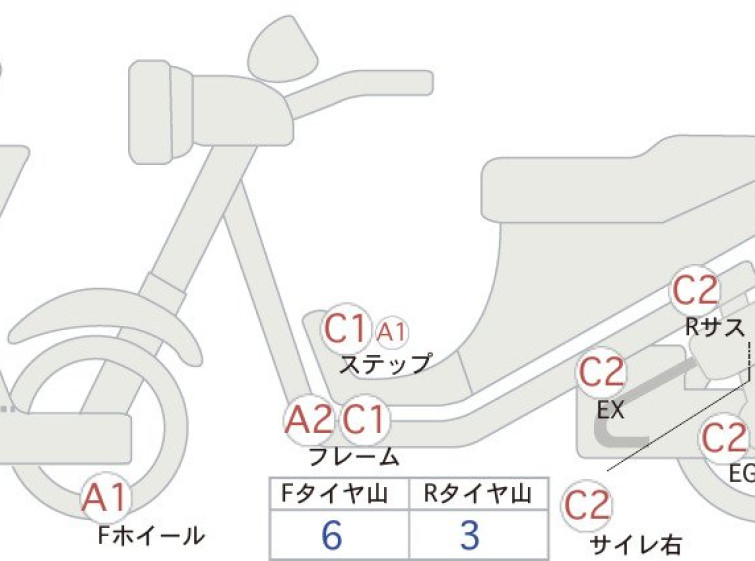 Мотоцикл Honda PS250 BIG RUCKUS с пробегом 16642 km