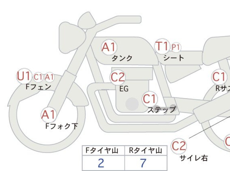 Мотоцикл Honda GB250 CLUBMAN с пробегом 19956 km