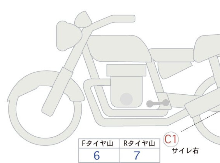 Мотоцикл Honda GB350 с пробегом 8458 km