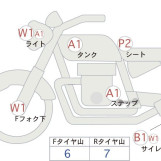 Мотоцикл Honda GB350 с пробегом 20679 km