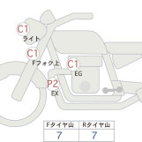 Мотоцикл Honda GB350 с пробегом 1863 km