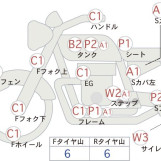 Мотоцикл Honda MAGNA250 з пробігом 7096 km