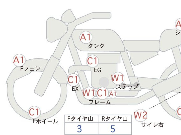 Мотоцикл Yamaha DRAGSTAR XVS400 с пробегом 6441 km