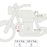 Мотоцикл Honda GB350 с пробегом 8915 km
