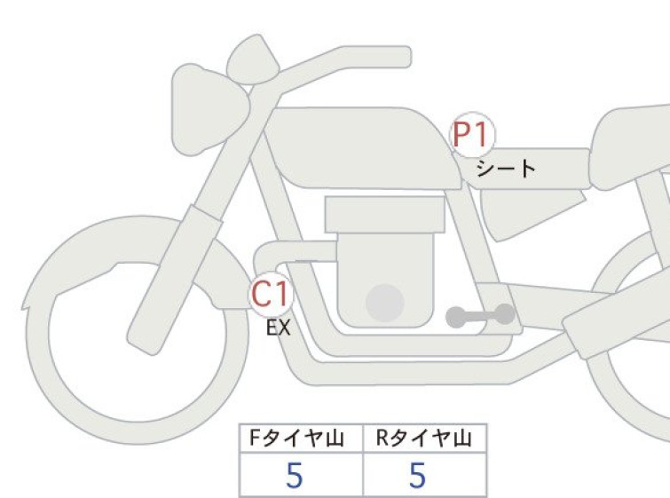 Мотоцикл Honda GB350 с пробегом 8915 km