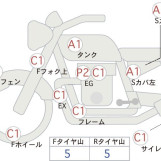 Мотоцикл Kawasaki D-TRACKER125 з пробігом 12823 km