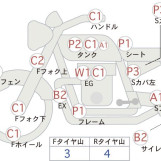 Мотоцикл Kawasaki Z750FX3 з пробігом 21226 km