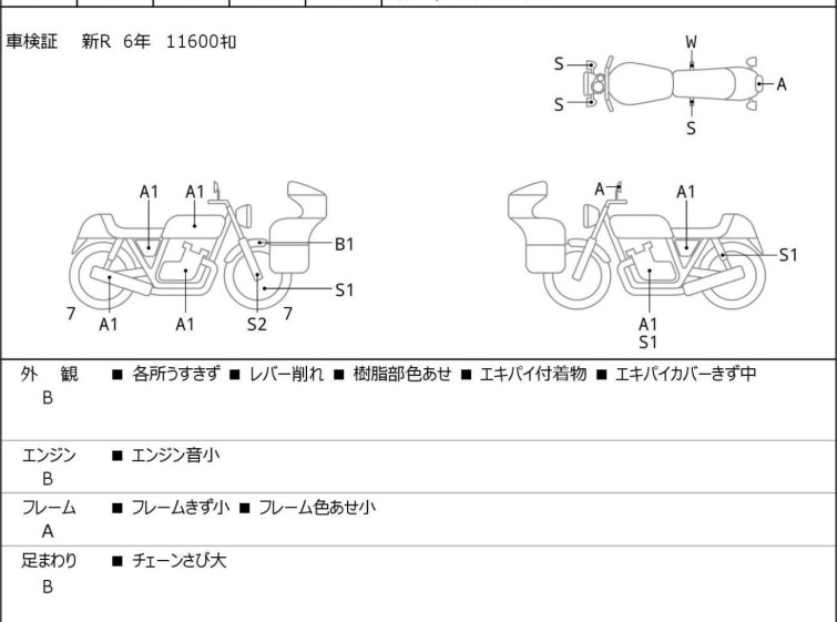 Мотоцикл Yamaha SR400 с пробегом 11910 km