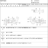 Мотоцикл Yamaha YZF-R25 с пробегом 9671 km
