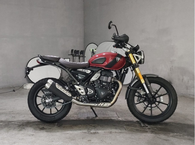 Мотоцикл Triumph scrambler 400x з пробігом 6361 km