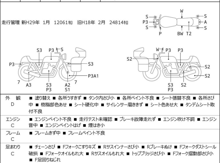 Мотоцикл Kawasaki ESTRELLA с пробегом 14622 km
