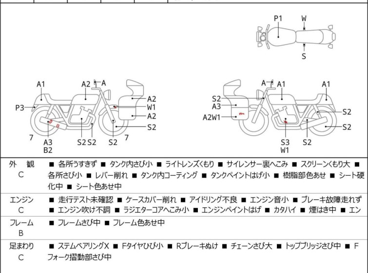 Мотоцикл Yamaha FZR250R з пробігом 7348 km