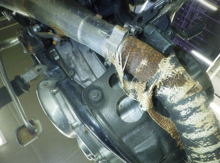 Мотоцикл Yamaha SR400 с пробегом 19835 km