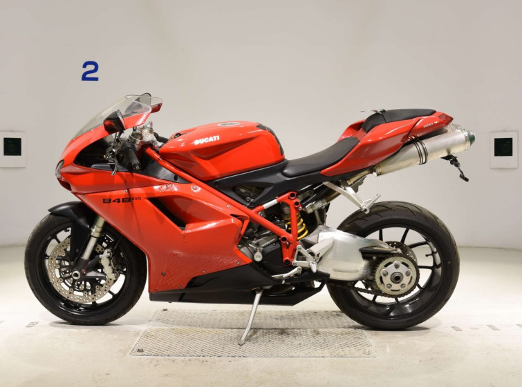 Мотоцикл Ducati 848 з пробігом 12781 km
