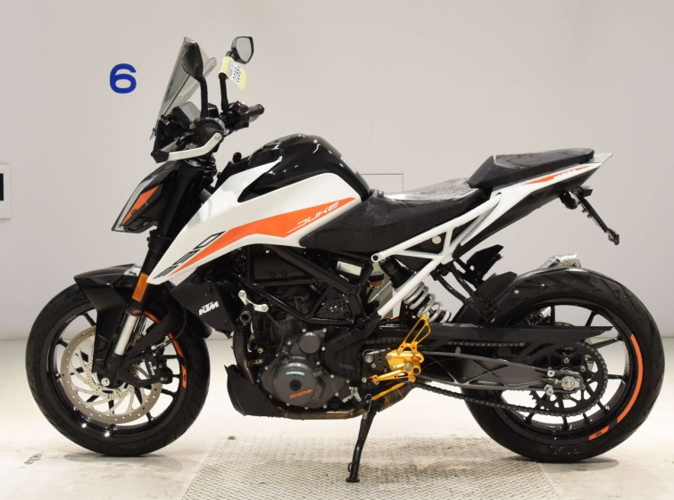 Мотоцикл KTM 390 DUKE с пробегом 542 km