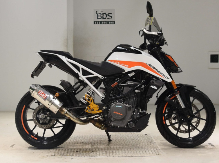 Мотоцикл KTM 390 DUKE с пробегом 542 km