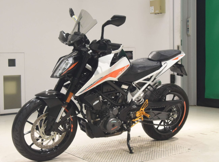 Мотоцикл KTM 390 DUKE с пробегом 542 km