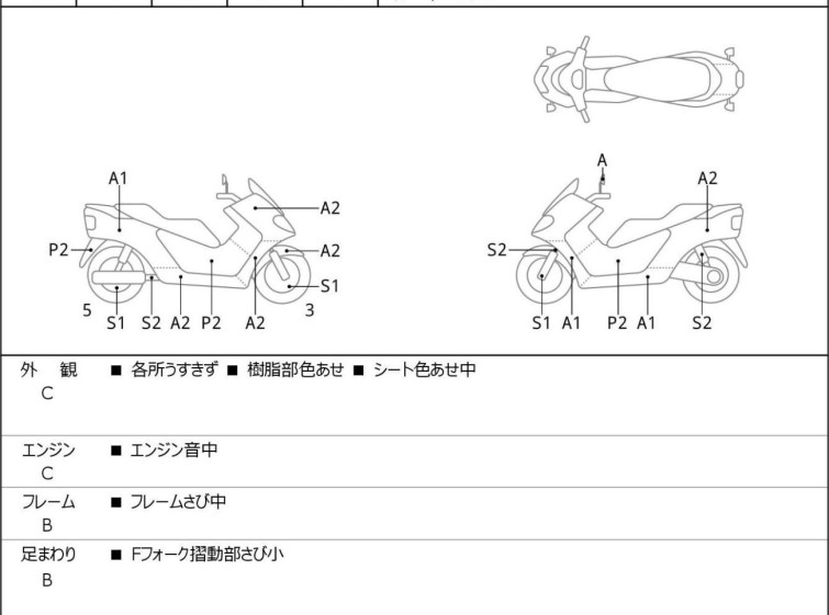 Мотоцикл Suzuki BURGMAN200 с пробегом 68806 km