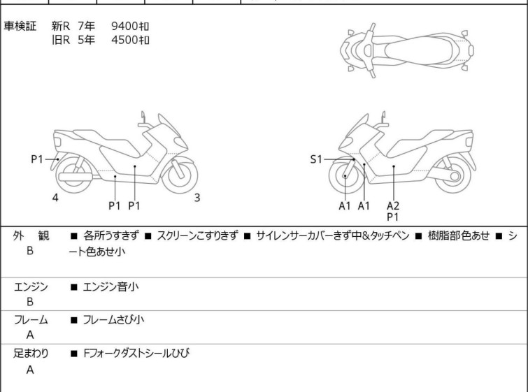 Мотоцикл BMW C400X с пробегом 9574 km