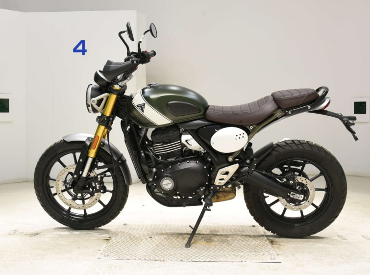 Мотоцикл Triumph scrambler 400x с пробегом 7 km