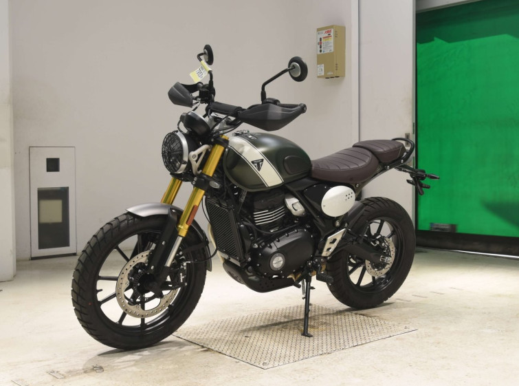 Мотоцикл Triumph scrambler 400x с пробегом 7 km