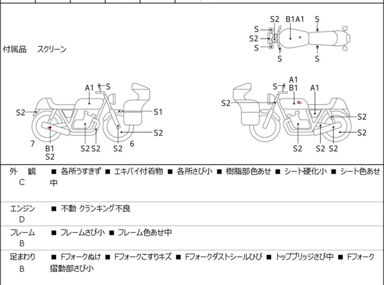 Мотоцикл Kawasaki VZ750 з пробігом 22711 km