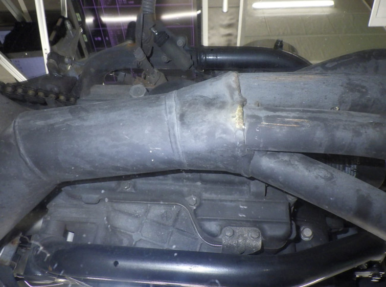 Мотоцикл Kawasaki ZRX400 з пробігом 61502 km