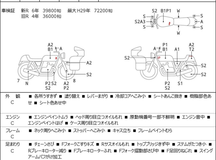 Мотоцикл Kawasaki ZEPHYR400 з пробігом 45614 km