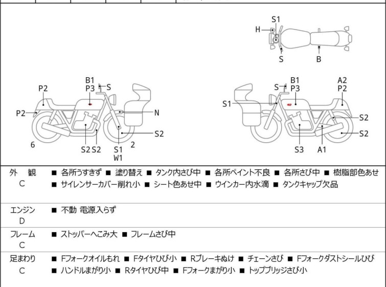 Мотоцикл Yamaha SRX400 с пробегом 36179 km