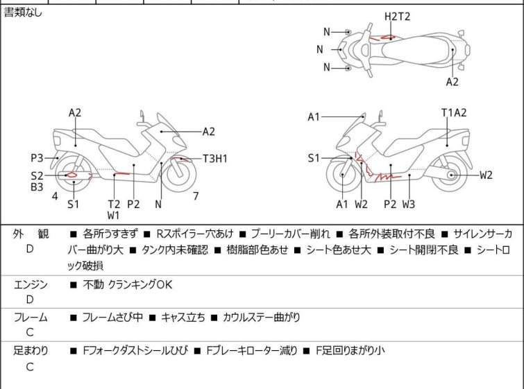 Мотоцикл Suzuki SKYWAVE 400 з пробігом 40714 km
