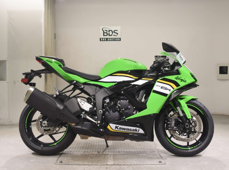 Мотоцикл Kawasaki ZX-6R с пробегом 653 km