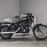 Мотоцикл HD XL883R с пробегом 21316 km